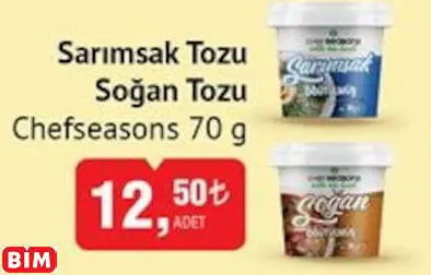 CHEFSEASONS SOĞAN TOZU CHEFSEASONS SOĞAN TOZU